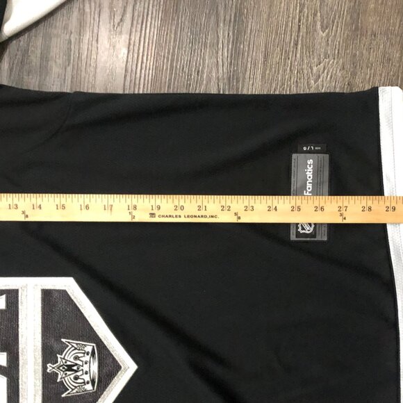 Fanatics Los Angeles Kings Mens Large Black NHL Breakaway Jersey New with Tags - Picture 8 of 8